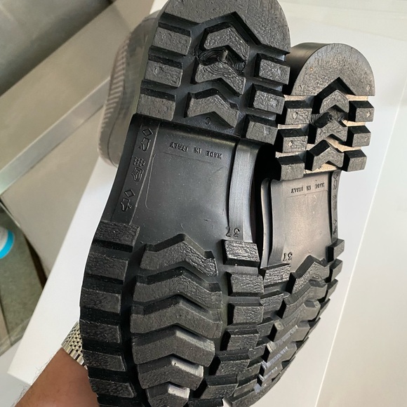 Burberry nova check women rain boots Sz 37 us 6.5 - Picture 6 of 8